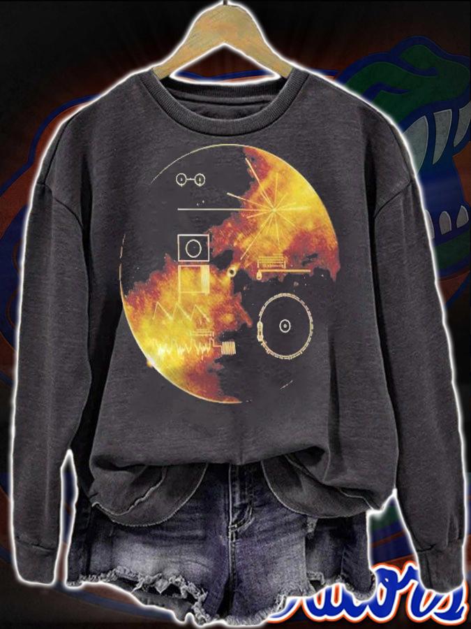 Voyager Golden Record Nasa Voyager Spacecraft Space shirt t-shirt sweatshirt