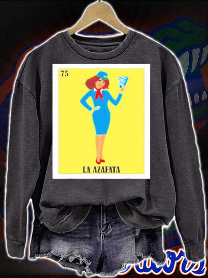 Mexican Bingo Gifts  Flight Attendant Gift  La Azafata T-Shirt t-shirt sweatshirt
