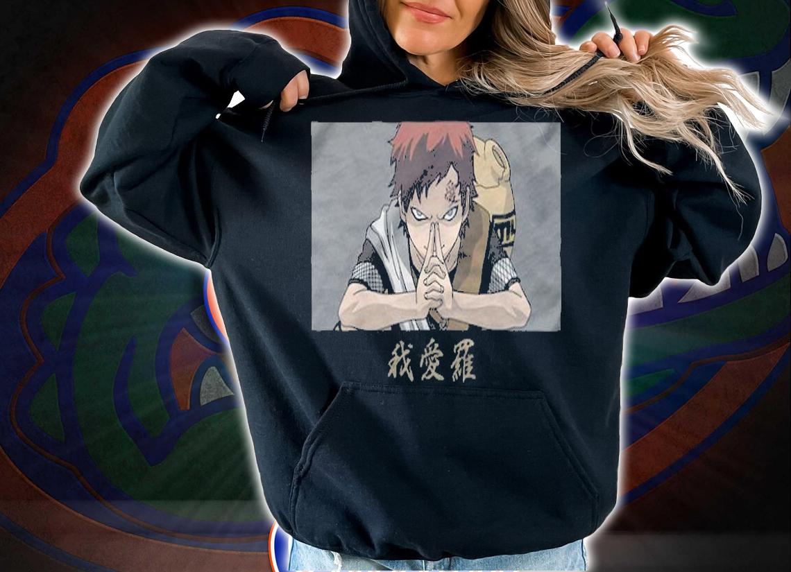 Naruto Shippuden Gaara fight T-shirt t-shirt hoodie