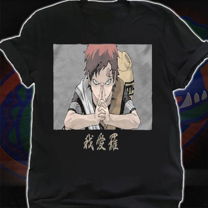 Naruto Shippuden Gaara fight T-shirt t-shirt shirt