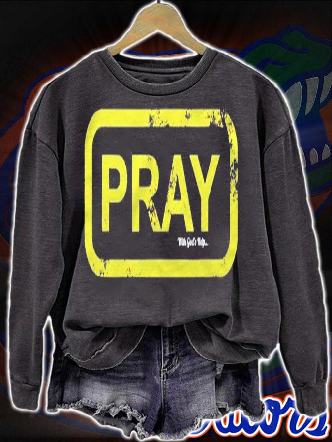 Pray With Gods Help Christian Shirt t-shirt sweatshirt