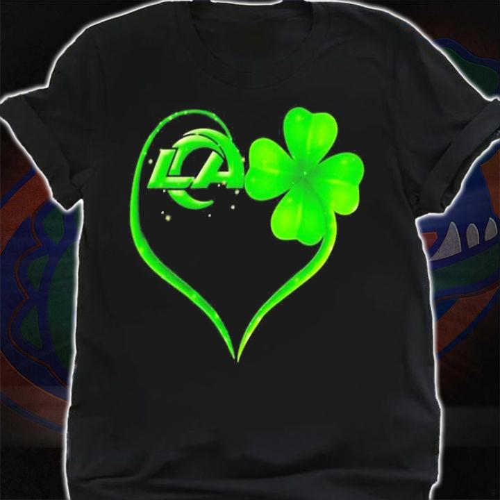 St.Patrick's Day Los Angeles Rams shirt t-shirt