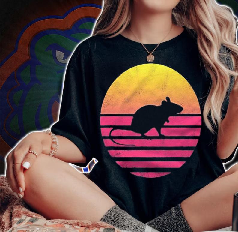Classic Mouse Gift Mouse Silhouette Shirt