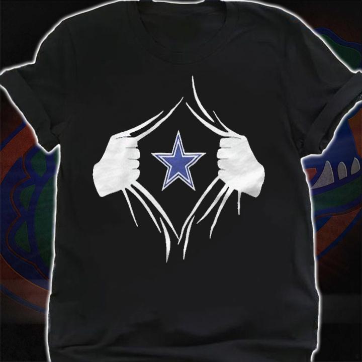 Dallas Cowboys Superman logo T-shirt