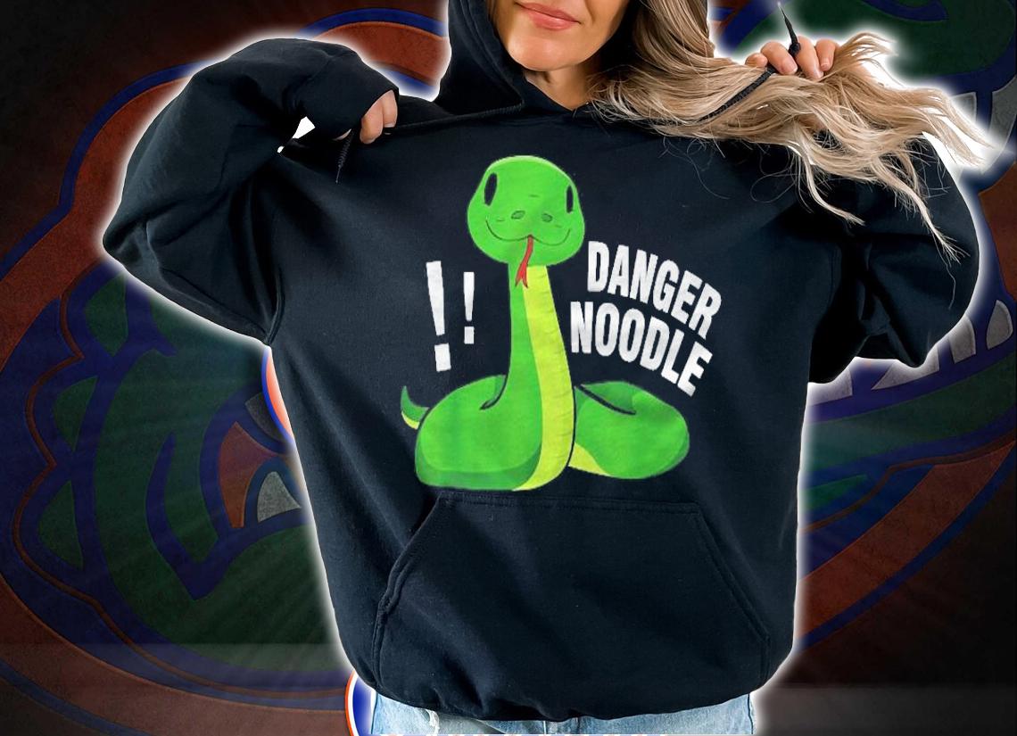 Dangerous Snake Danger Noodle Animal Lover T-shirt hoodie