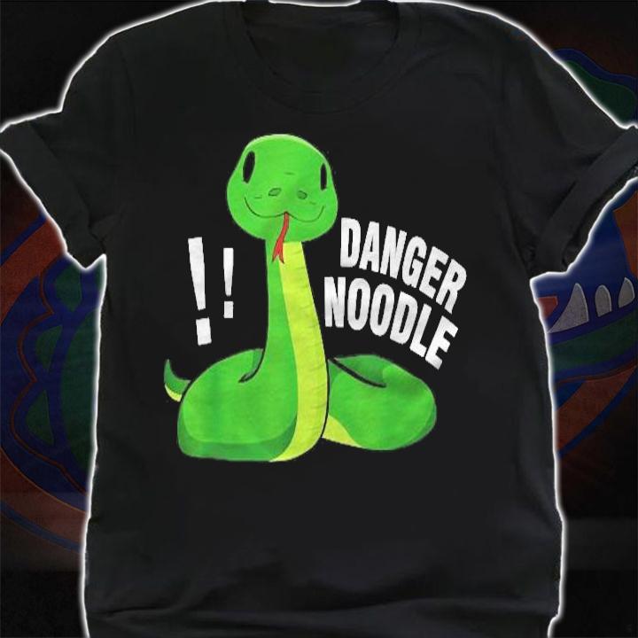 Dangerous Snake Danger Noodle Animal Lover T-shirt shirt