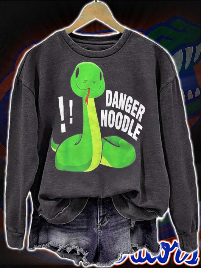 Dangerous Snake Danger Noodle Animal Lover T-shirt sweatshirt