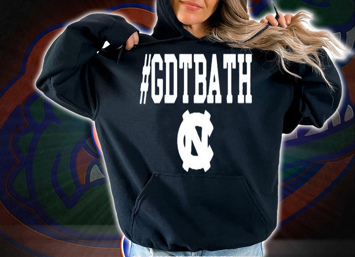 GDTBATH North Carolina Tar Heels T-Shirt hoodie