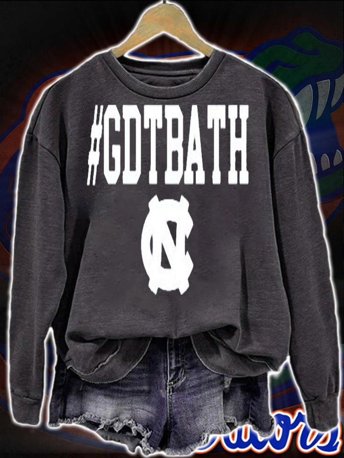 GDTBATH North Carolina Tar Heels T-Shirt sweatshirt
