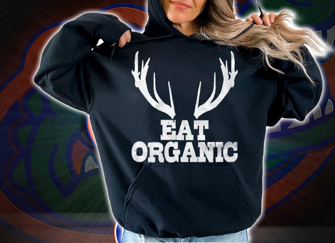Hunting Organic Deer Elk Hunter Gift Shirt