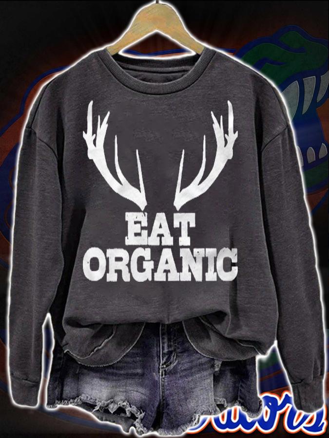 Hunting Organic Deer Elk Hunter Gift Shirt