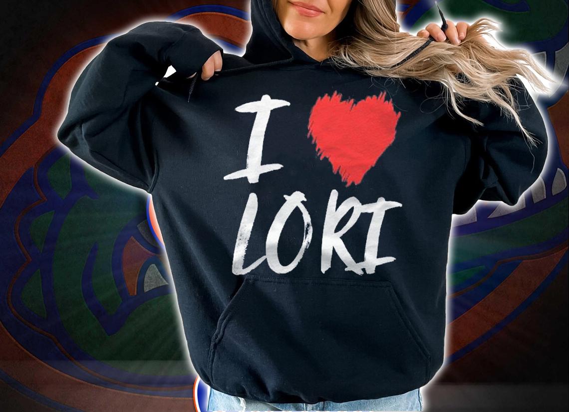 I Love Lori Heart Name Shirt hoodie