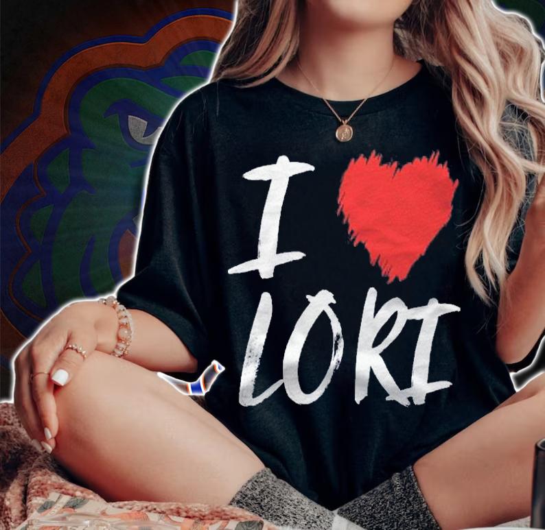 I Love Lori Heart Name Shirt woman shirt