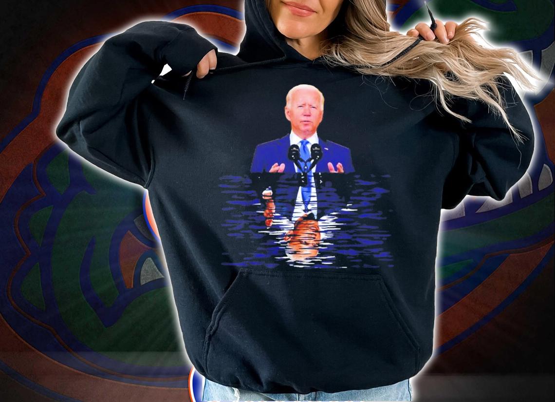 Joe Biden Water Mirror Reflection Barack Obama Shirt hoodie