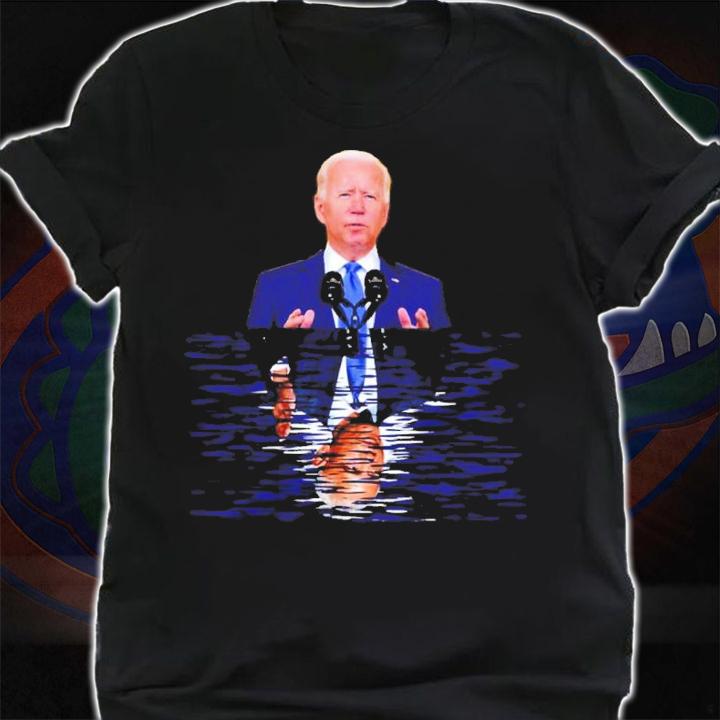 Joe Biden Water Mirror Reflection Barack Obama Shirt shirt