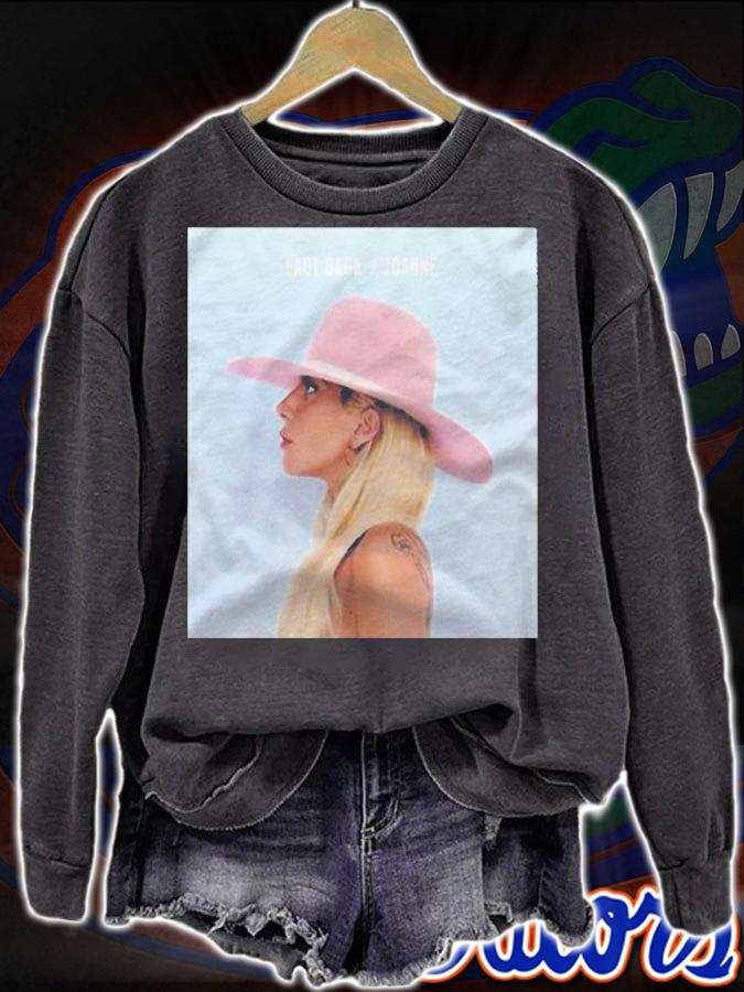Lady Gaga Official Joanne Album Art Pullover shirt