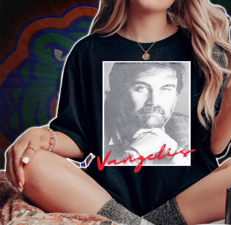 RIP Vangelis Evngelos Odyssas Papathanassou Shirt woman shirt