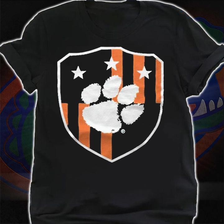Clemson United Three Stars logo T-shirt