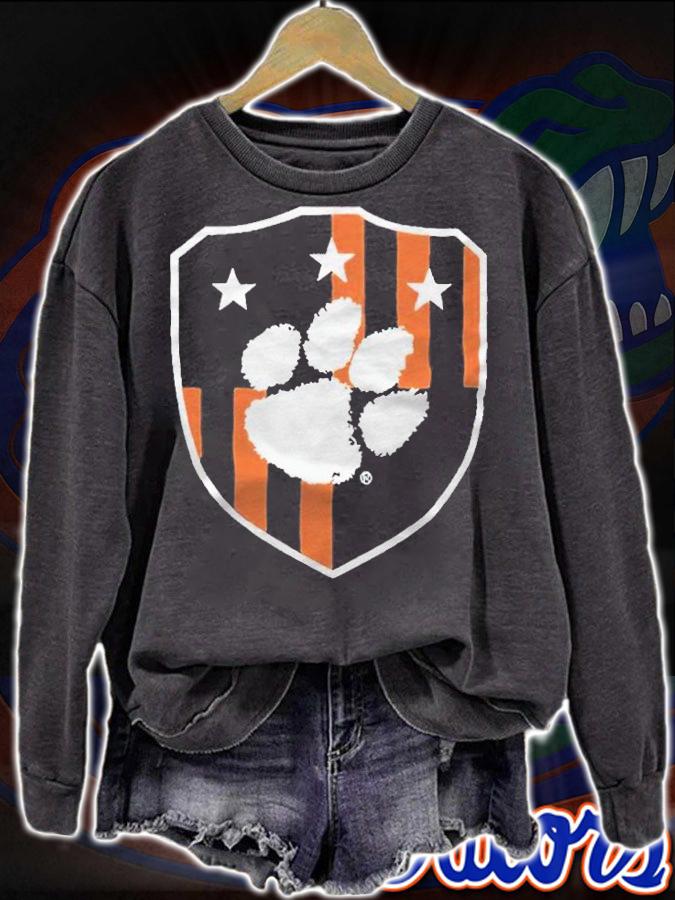 Clemson United Three Stars logo T-shirt