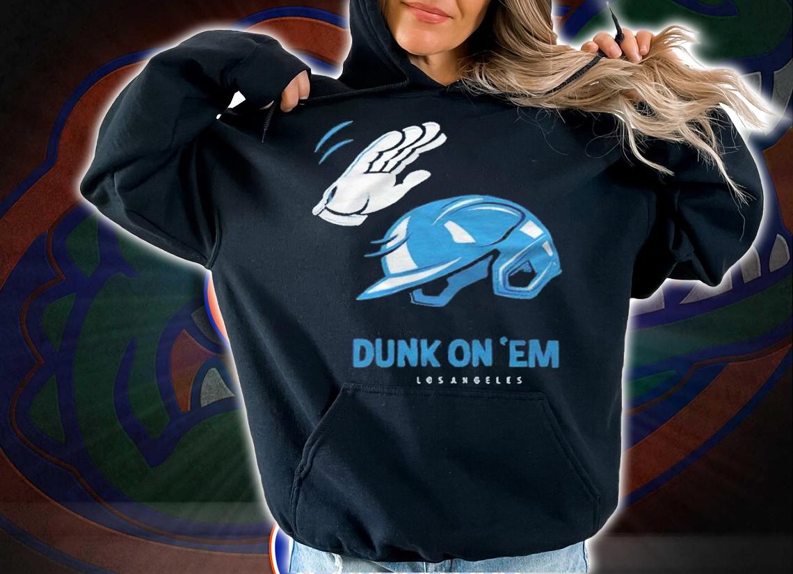 Los Angeles Dodgers Dunk On 'Em T-shirt