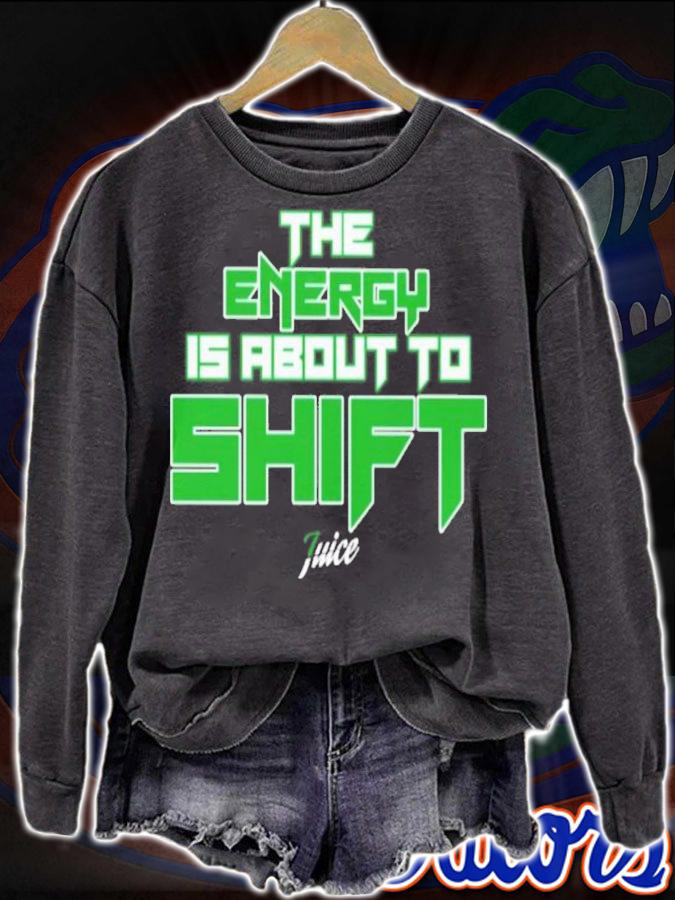 The energy is about to shift T-shirt