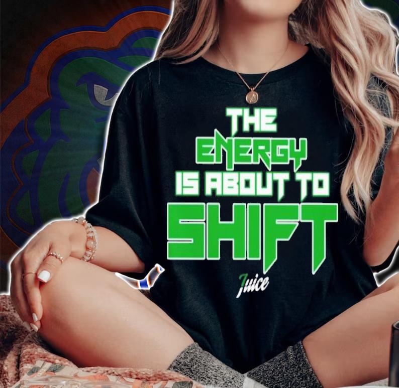 The energy is about to shift T-shirt