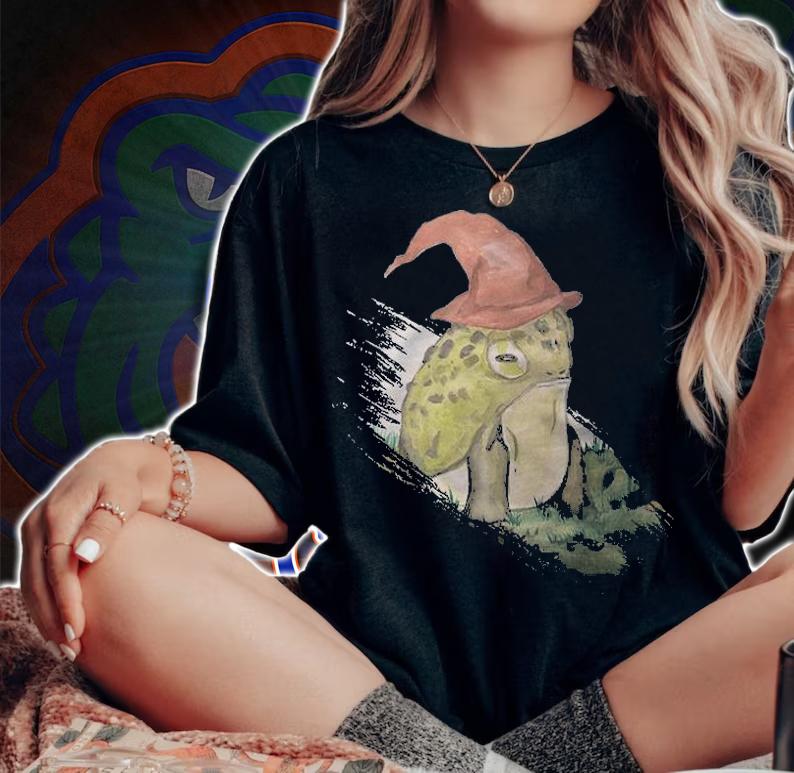 Wizard frog funny 2022 T-shirt