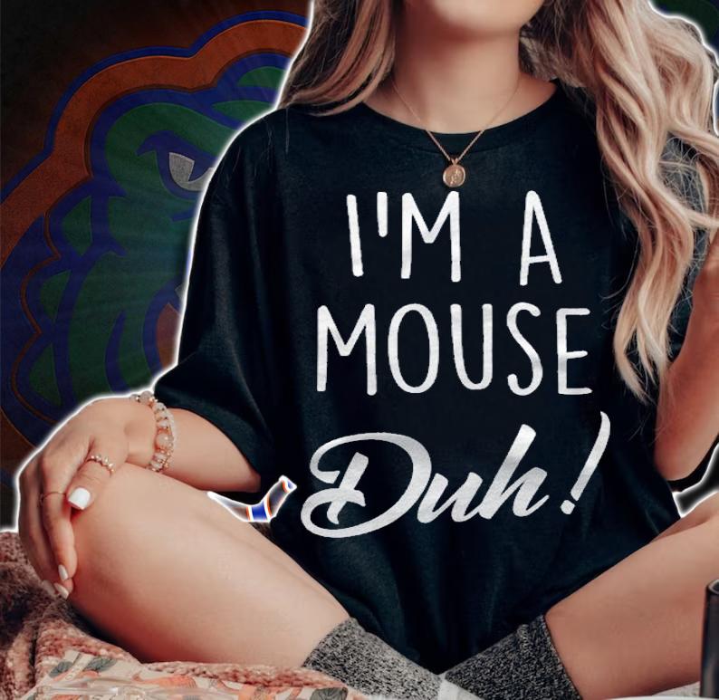 Halloween Shirt Im A Mouse Duh Costume Fancy Dress Gift shirt woman shirt