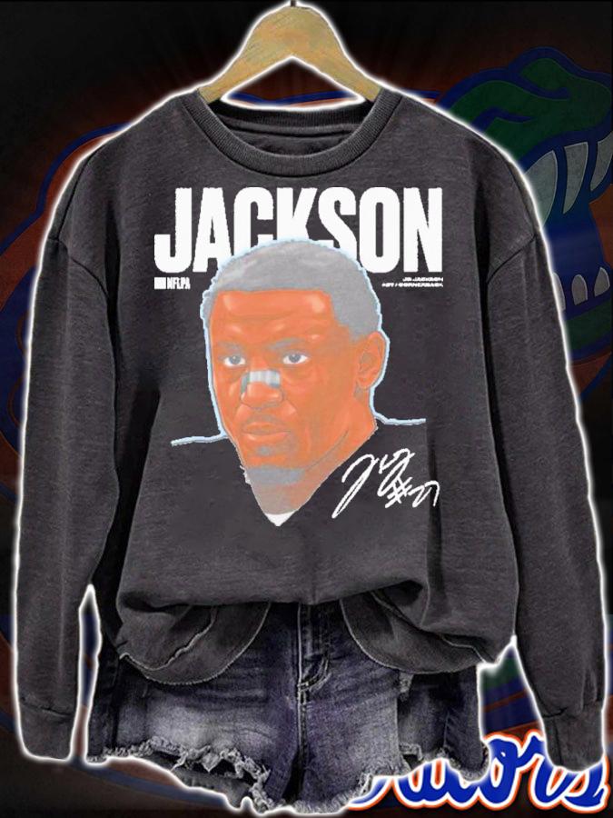 J.C. Jackson Los Angeles C Game Face Football Signatures Shirt sweatshirt