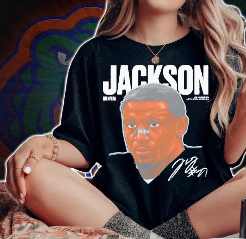 J.C. Jackson Los Angeles C Game Face Football Signatures Shirt woman shirt