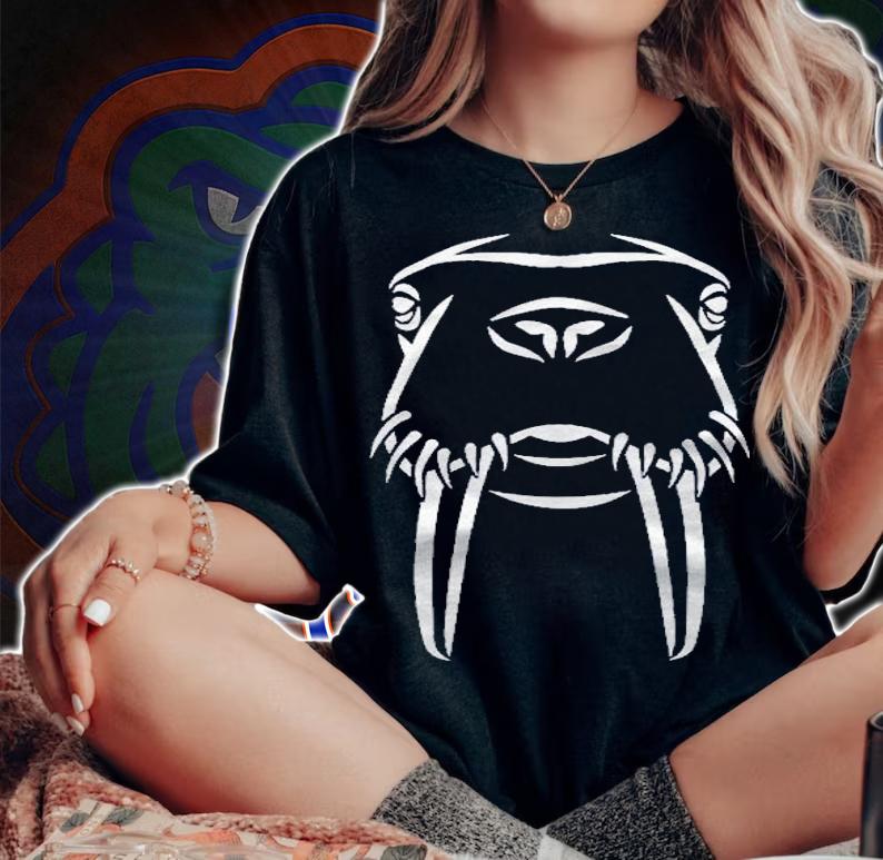 Walrus Head Pullover Animal Lover Shirt woman shirt
