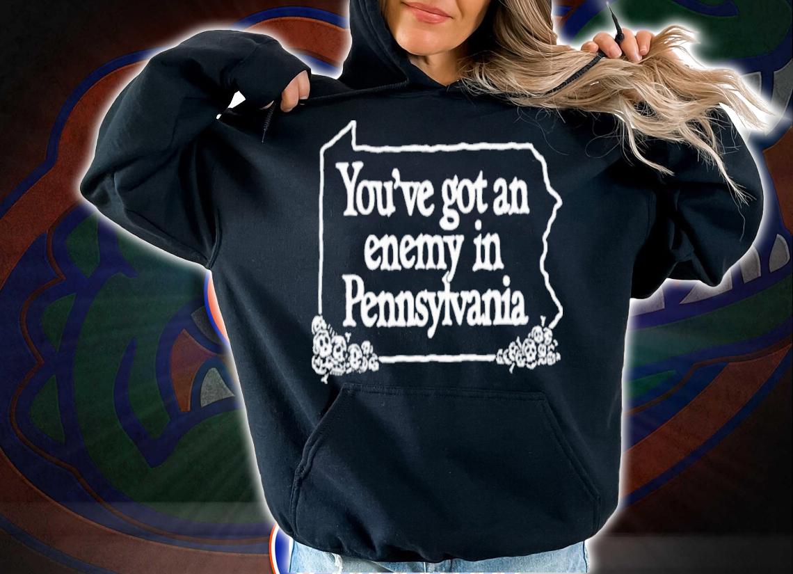 You've Got An Enemy In Pennsylvania Ghost Bongo Shirt hoodie