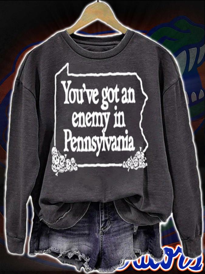 You've Got An Enemy In Pennsylvania Ghost Bongo Shirt sweatshirt