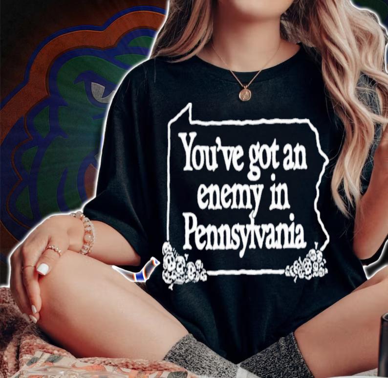You've Got An Enemy In Pennsylvania Ghost Bongo Shirt woman shirt