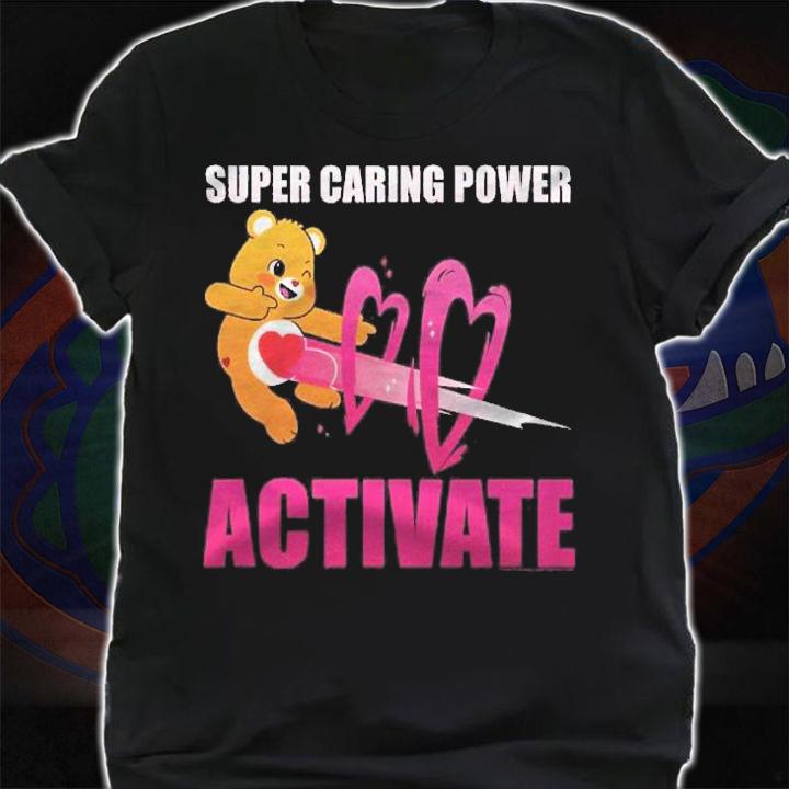 Care Bears Super Caring Power Activate Shirt shirt