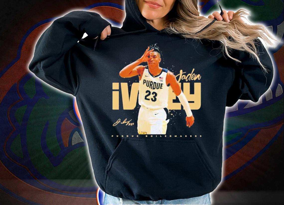 Jaden Ivey Purdue Basketball Signatures Shirt hoodie