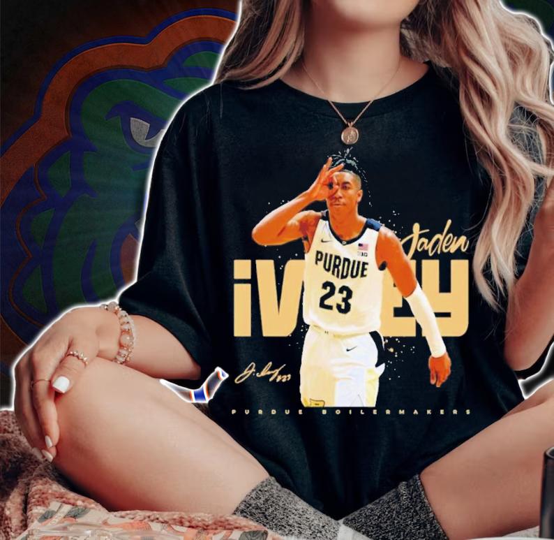 Jaden Ivey Purdue Basketball Signatures Shirt woman shirt