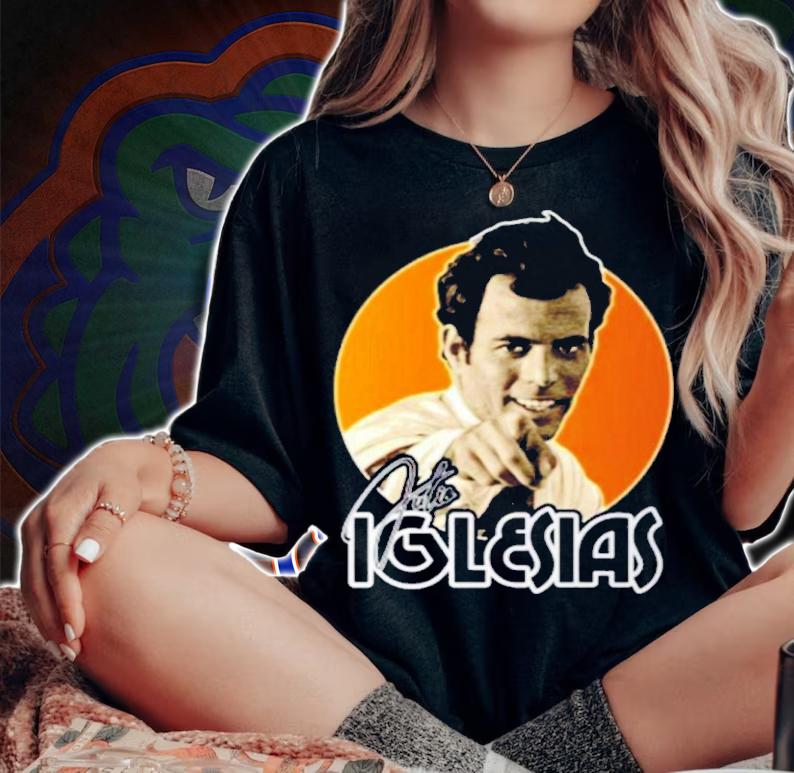 Julio Iglesias Gold Tribute Retro Shirt