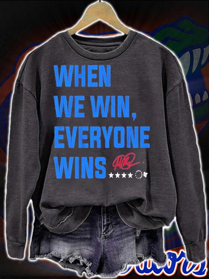 Megan Rapinoe When We Win Everyone Wins Shirt
