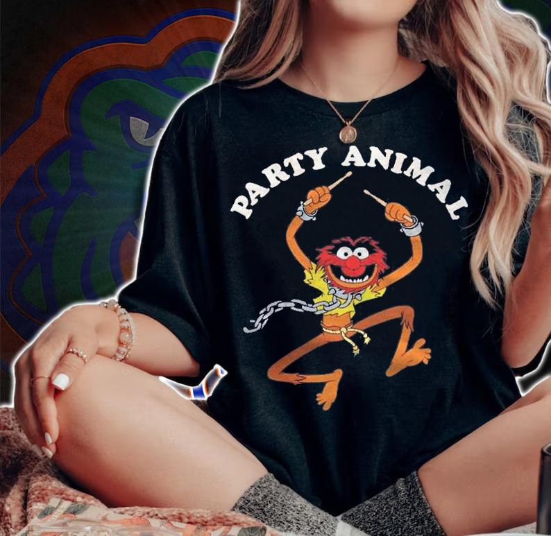 Muppets Animal The Party Animal Shirt woman shirt