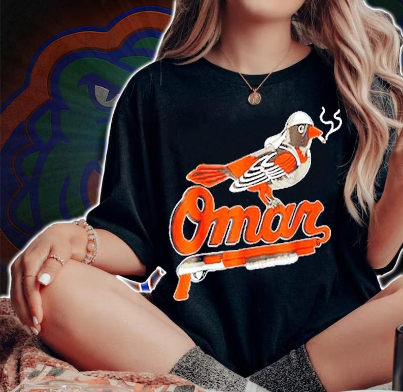 Omar The Wire Baltimore Oriole T-Shirt