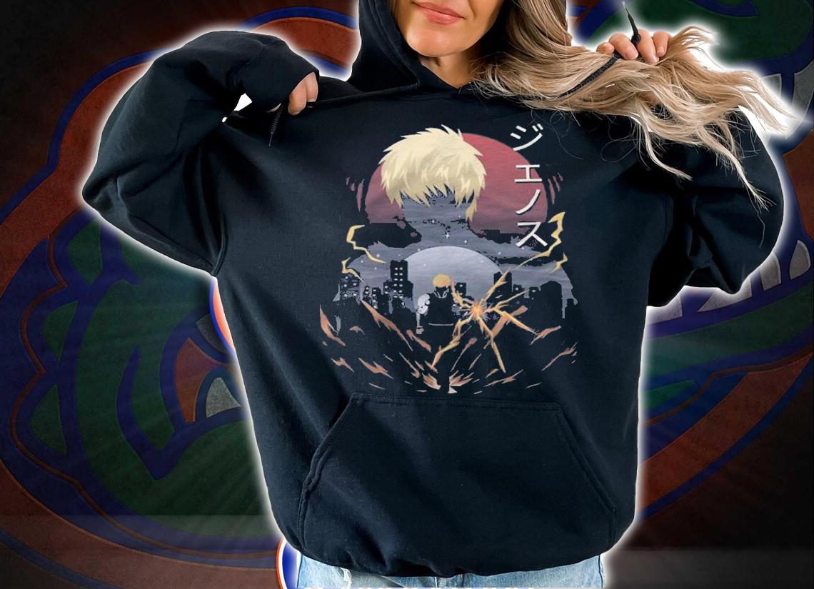 One-Punch Man Genos Japanese style T-shirt hoodie