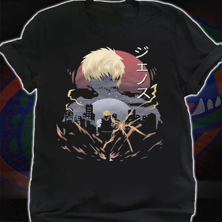 One-Punch Man Genos Japanese style T-shirt shirt