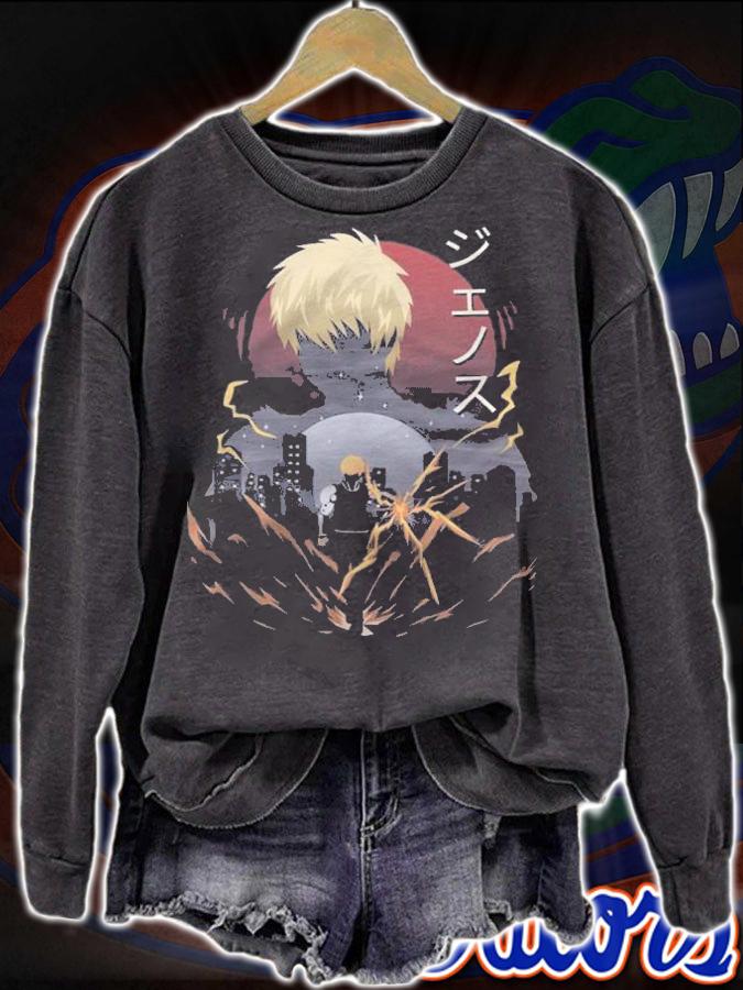 One-Punch Man Genos Japanese style T-shirt sweatshirt