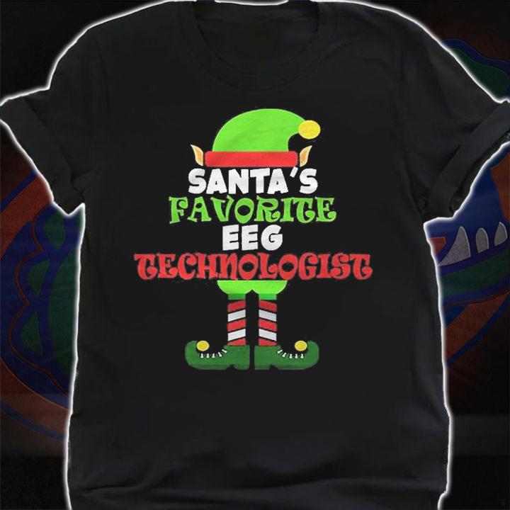 Santas Favorite Eeg Technologist Christmas Vacation Gift Shirt shirt