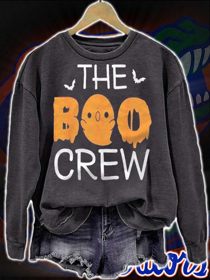 The Boo Crew Funny Matching Halloween Family Halloween Shirt sweatshirt