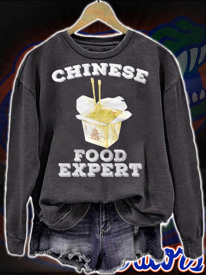 Chinese Food Expert Asian Noodle Box Shirt sweatshirt
