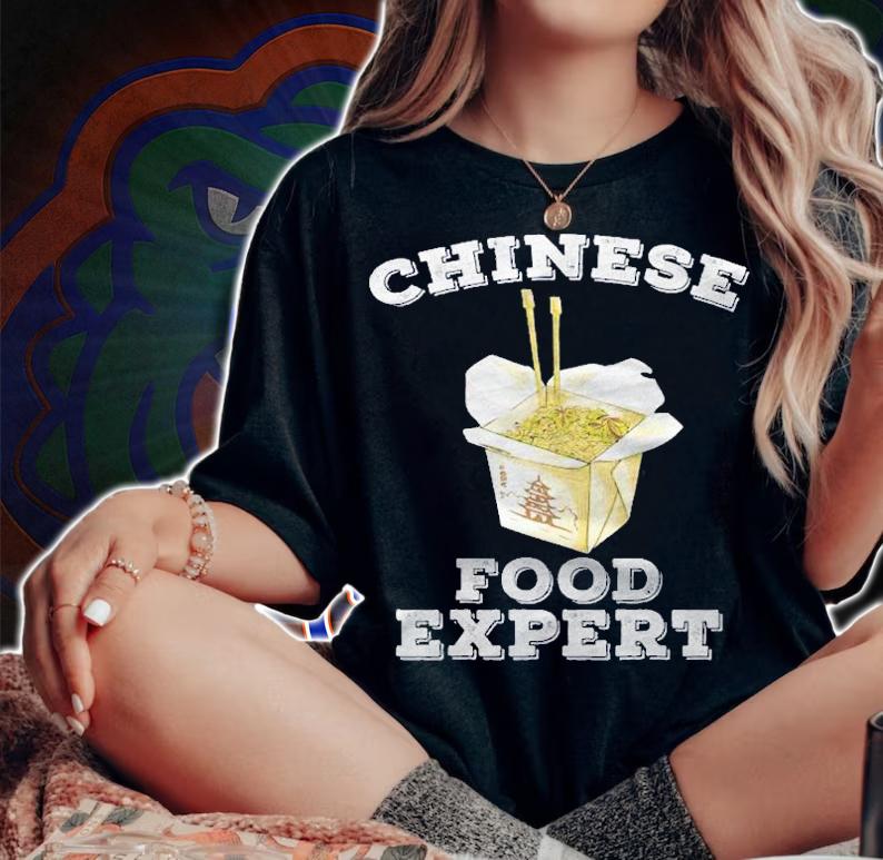 Chinese Food Expert Asian Noodle Box Shirt woman shirt