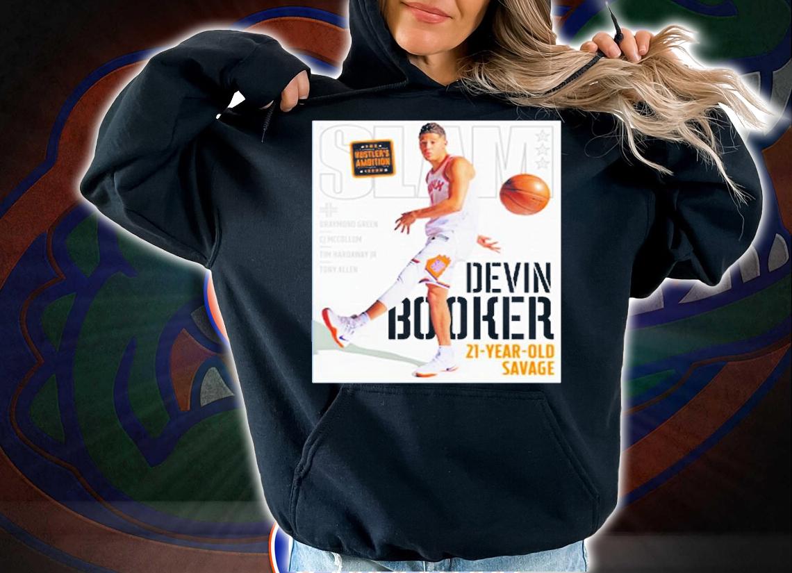 Devin Booker Slam Magazine Cover Phoenix Suns T-Shirt hoodie