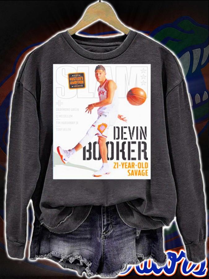 Devin Booker Slam Magazine Cover Phoenix Suns T-Shirt sweatshirt